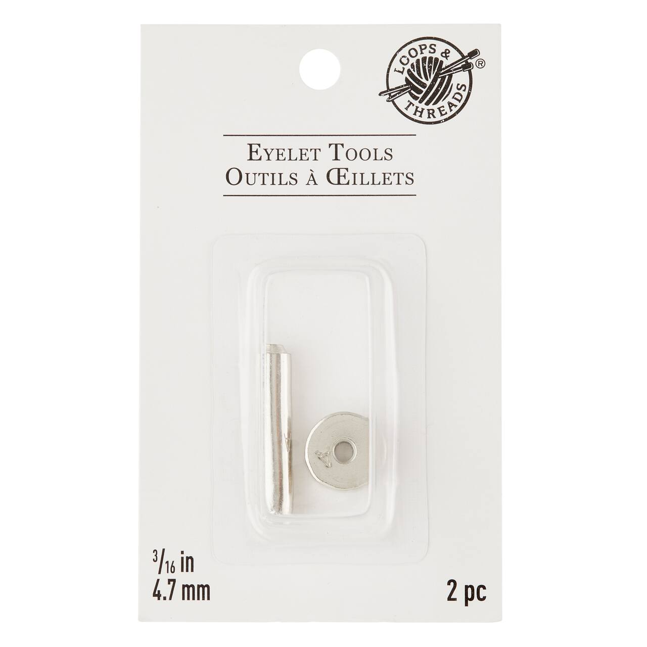 12 Pack: Eyelet Tools Set by Loops & Threads™